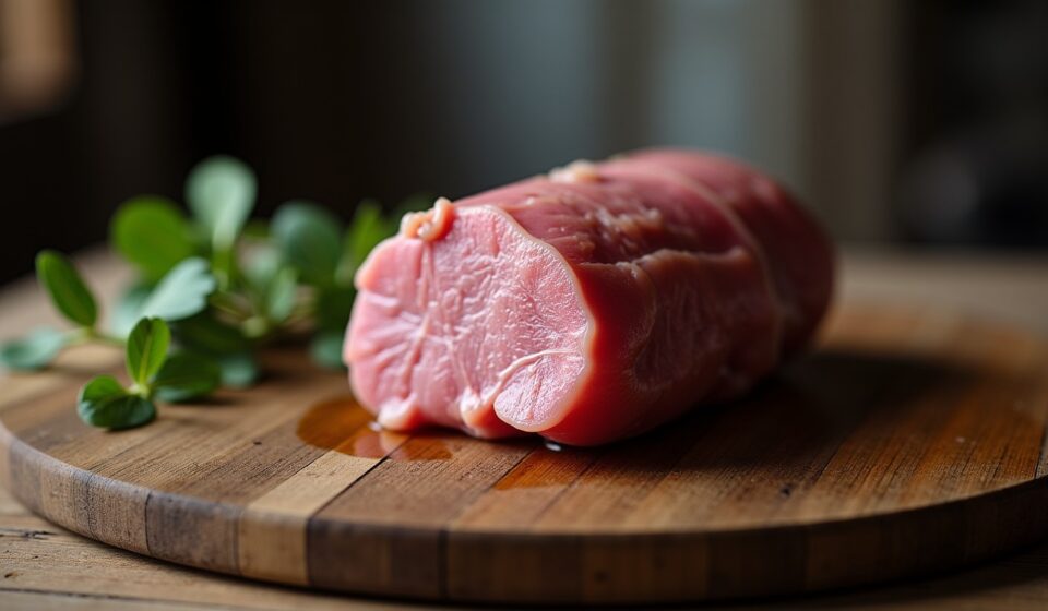 La cocotte minute dévoilée : comment obtenir une tête de veau roulée parfaitement cuite en un temps record