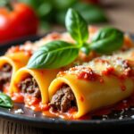 Cannellonis italiens traditionnels : recette complète de la farce à la sauce gratinée