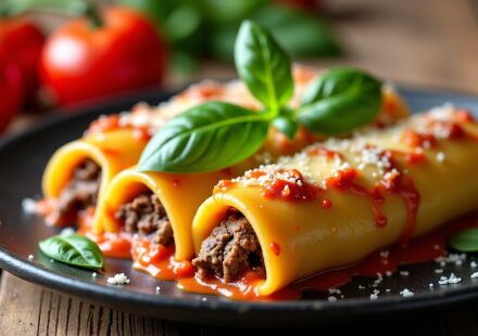 Cannellonis italiens traditionnels : recette complète de la farce à la sauce gratinée
