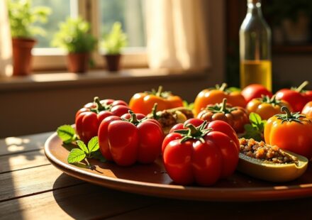 Délices Végétariens : La Symphonie des Légumes Farcis Gourmands