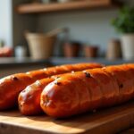 Découvrez l'astuce ultime pour des saucisses au four parfaitement croustillantes en un temps record !