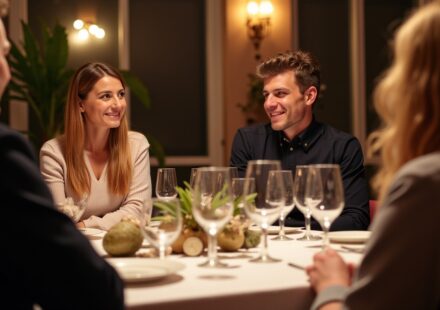 Les clés essentielles pour engager une conversation captivante lors d'un dîner