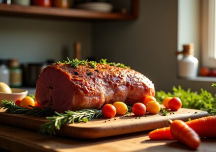 Secrets gourmands : L'art maîtrisé du rôti de veau tendre et savoureux
