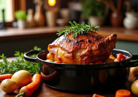 Les secrets pour un rôti de porc en cocotte tendre et savoureux à coup sûr