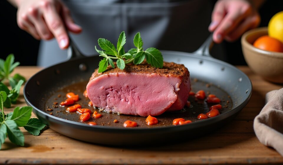 Cuisiner une tête de veau parfaite en un temps record avec la cocotte-minute