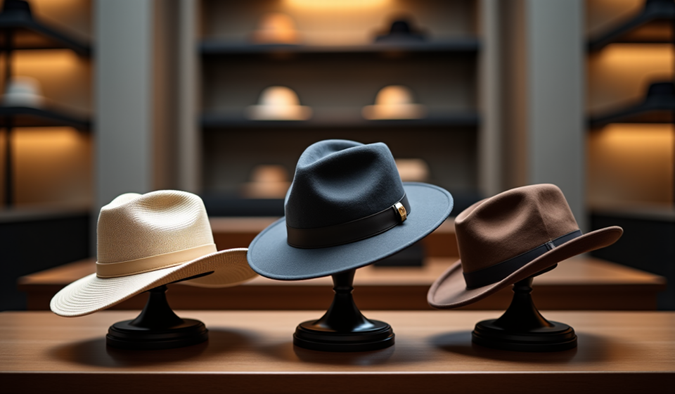Fedora, panama, borsalino : 6 critères pour reconnaître un chpaeau de qualité en boutique