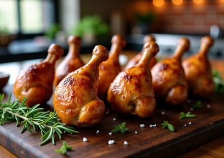 Découvrez l'art de cuire des pilons de poulet au four avec une peau irrésistiblement croustillante !