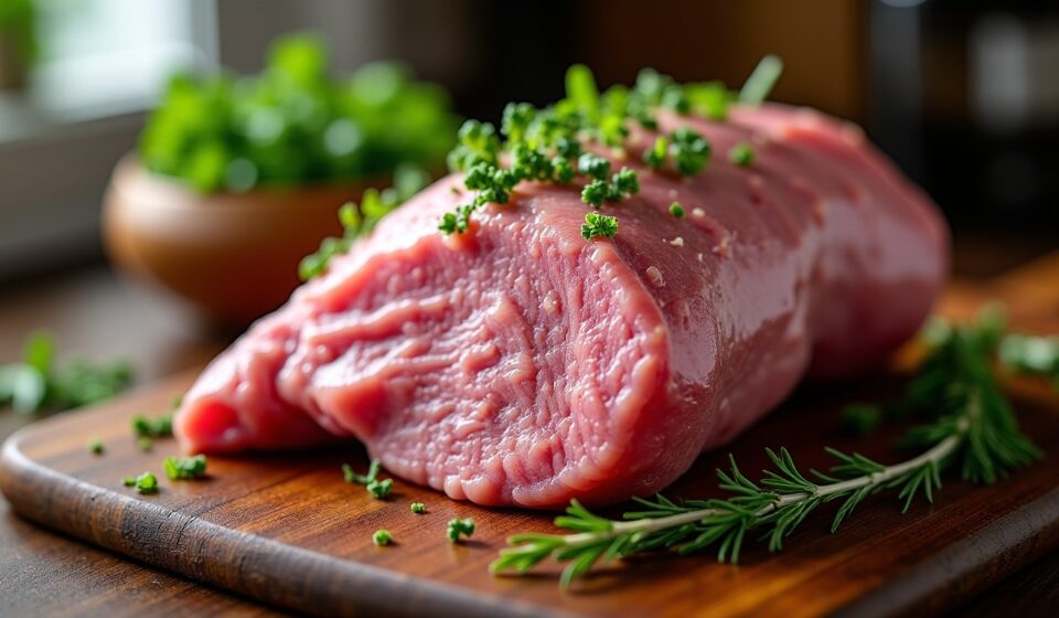 Rôti de porc de 1,5 kg au four : l’astuce incontournable pour une cuisson parfaite ultra-rapide !