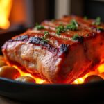 Cuisson parfaite : découvrez le temps idéal pour un rôti de porc tendre au four chaleur tournante