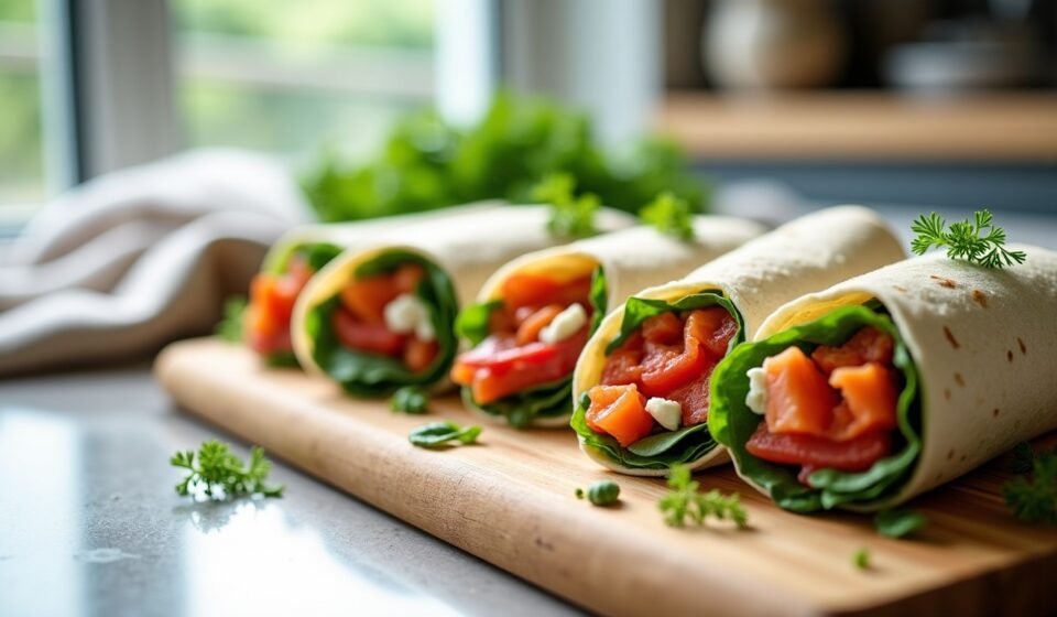 Wraps apéritifs froids : la recette simple et savoureuse à tester sans attendre !