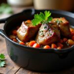 Délicieuse recette : joue de porc mijotée au cidre pour une tendreté exceptionnelle