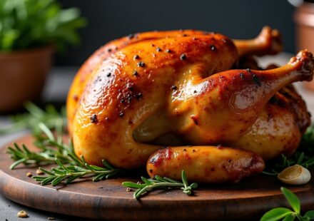 Les astuces incontournables pour un poulet rôti au four tendre et savoureux
