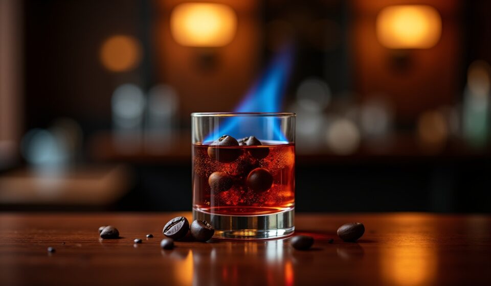 Sambuca : découvrez ses origines, ses secrets de service et l'art du flambage