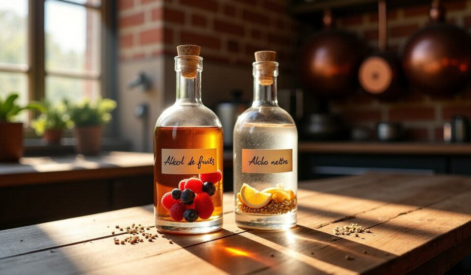 Alcool de fruits vs Alcool neutre : quel choix pour vos liqueurs artisanales ?