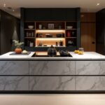 Cuisine italienne haut de gamme : allier design tendance et agencement fonctionnel