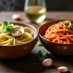 Sauce aux palourdes : découvrez la vongole en bianco et en rosso