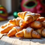 Crostoli : Délices frits traditionnels du Carnaval italien